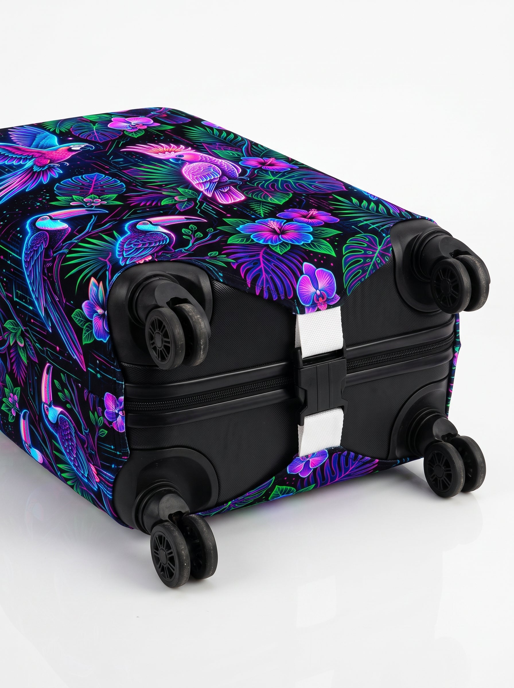 Capa de Mala Tropical Neon