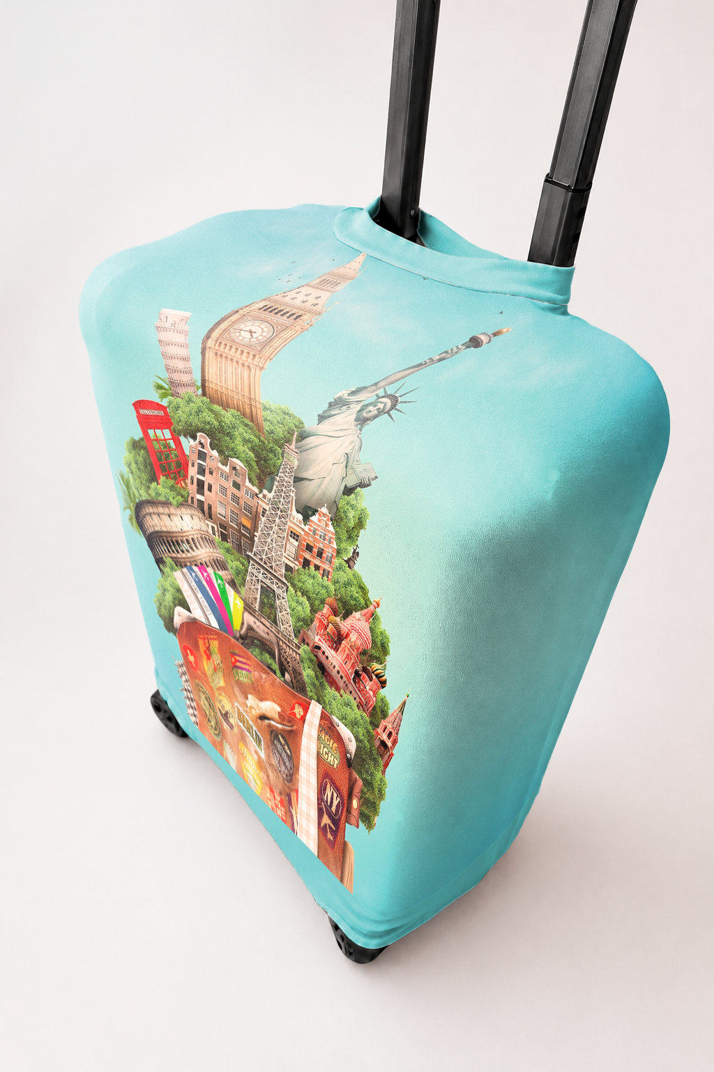 Capa de Mala Viajando o Mundo