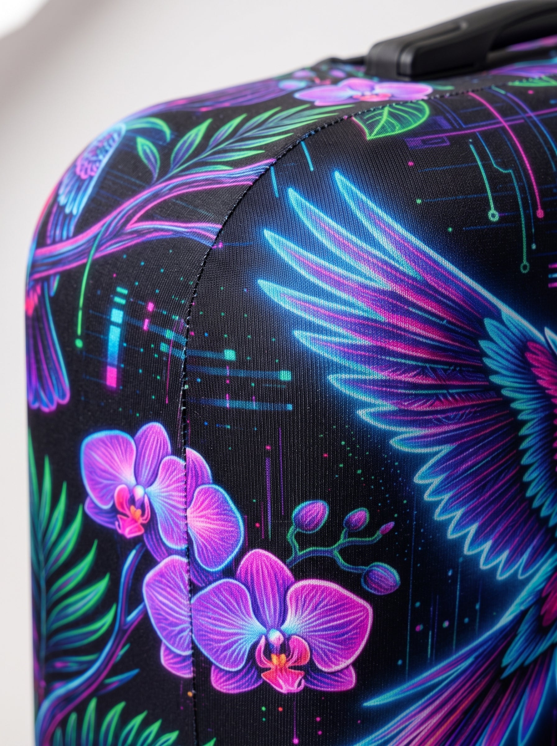 Capa de Mala Tropical Neon